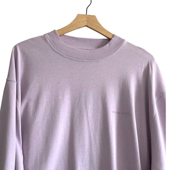 Stand Studio SANIA LS TEE, Lavender, Size S, New with tag - Picture 11 of 15